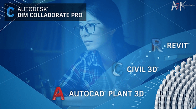 BIM Collaborate Pro is used for cloud-authoring in Plant 3D, Revit and Civil 3D